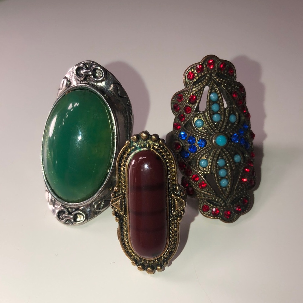 3 Vintage Rings
